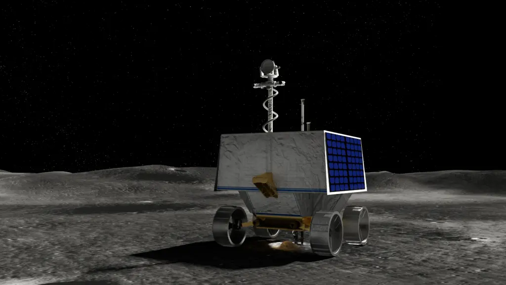 The Moon's South Pole, where Earth's microbes may survive.