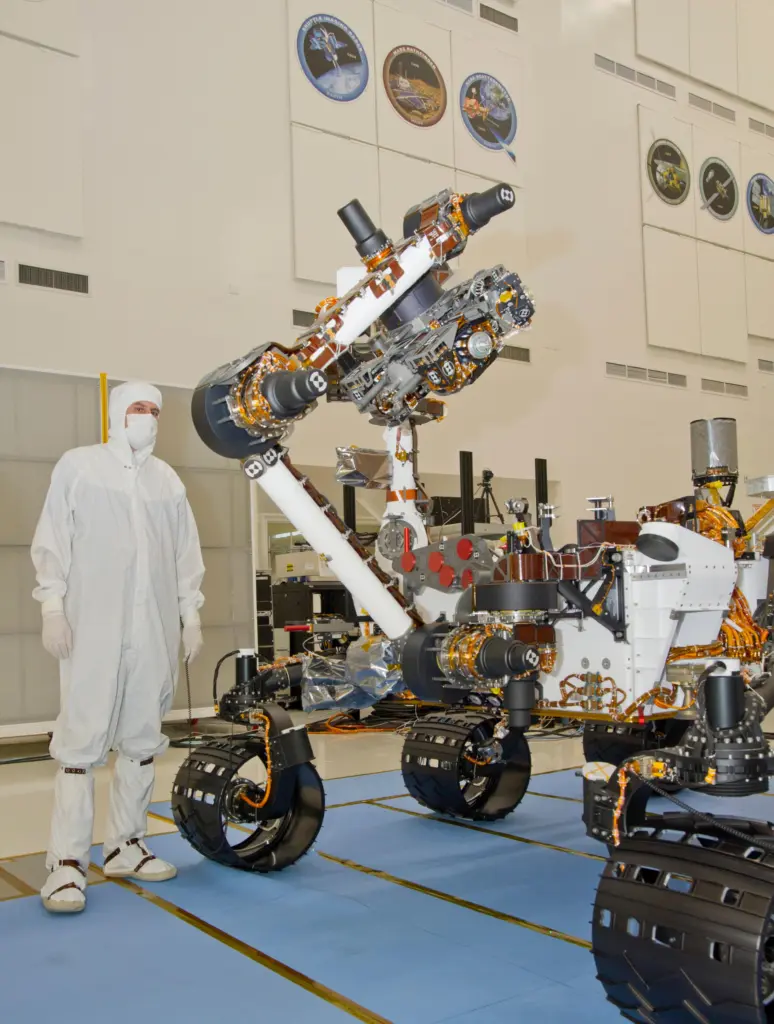 Curiosity's instruments at work on the Martian surface.