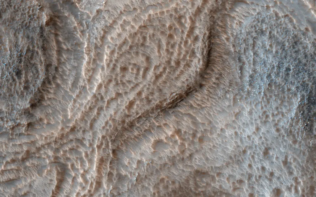 Hellas Planitia is the largest impact basin on Mars, about 2,300 km across and just over 7,000 m deep below the Mars datum.
