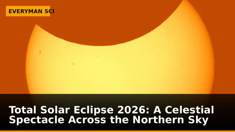 Total Solar Eclipse 2026: A Celestial Spectacle Across the Northern Sky