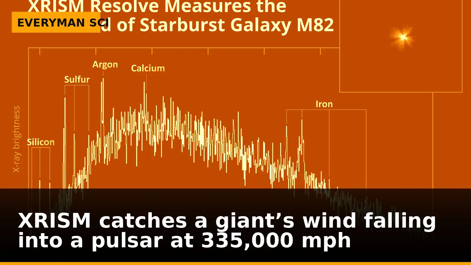 XRISM catches a giant’s wind falling into a pulsar at 335,000 mph